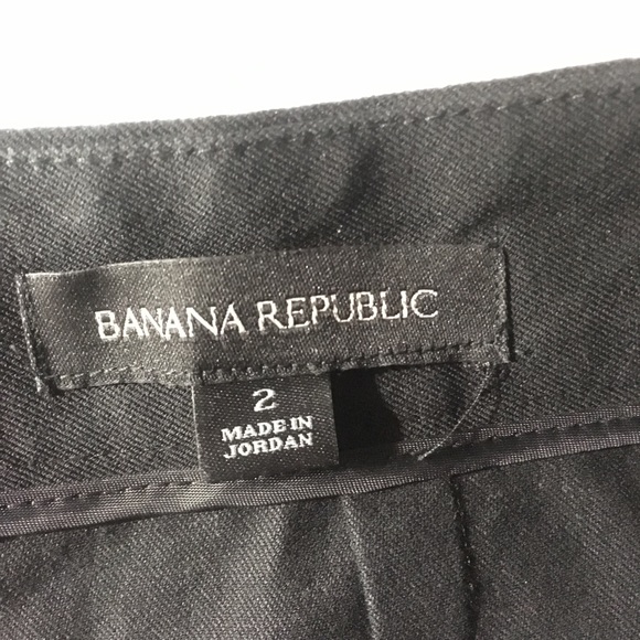 Banana Republic Sloan Fit Vented Pencil Skirt Sz 2 - Picture 2 of 6